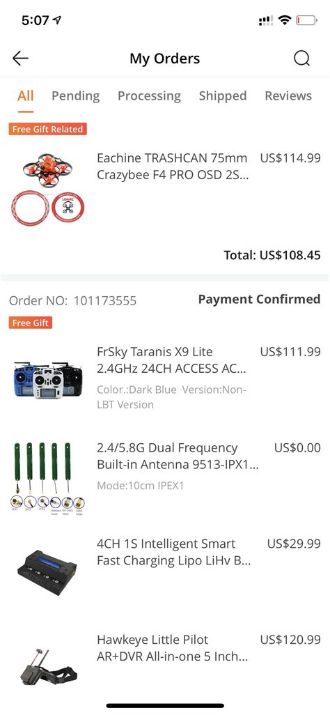 First FPV setup is on the way! Hopefully this will be a good entry ...