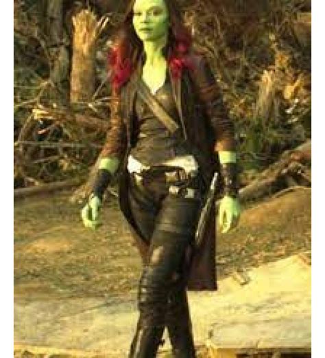 Zoe Saldana Gamora Costume