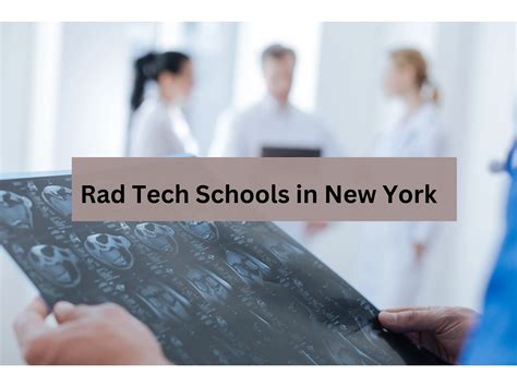 Rad Tech Schools in New York