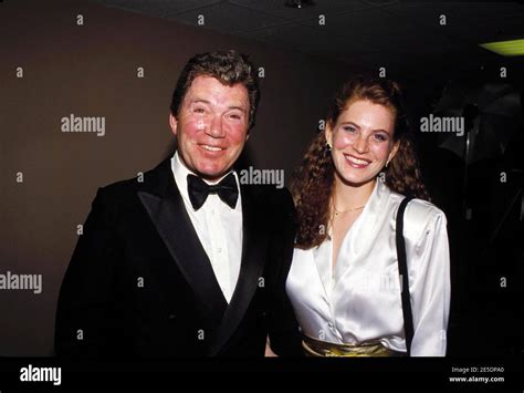 William Shatner And Daughter Melanie 1987 Credit: Ralph Dominguez ...