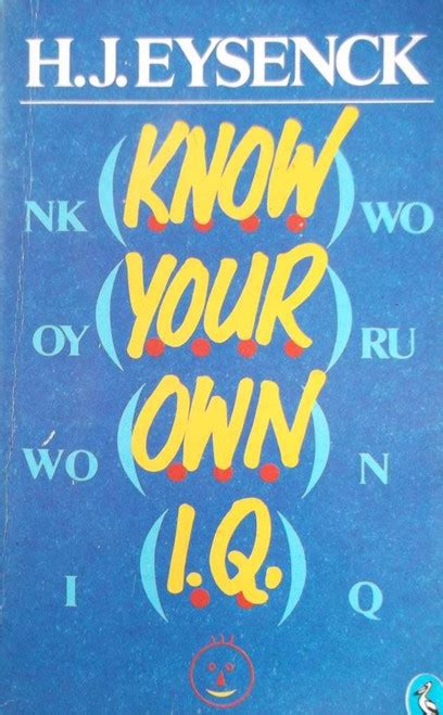 Hans Eysenck / Test Your Own IQ - TheBookshop.ie