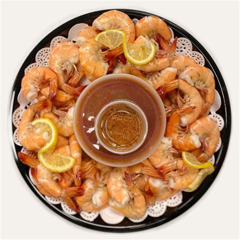 Steamed Shrimp Platter - OrderUp Seafood