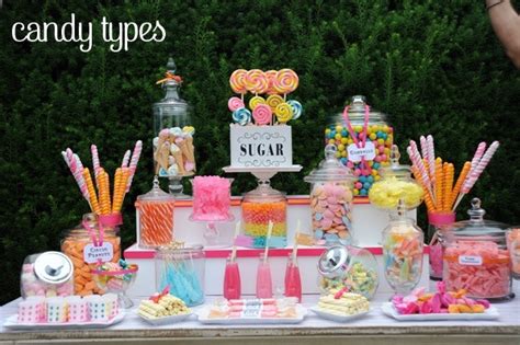 Candy Buffet Ideas brought to you by Sugar City Treats