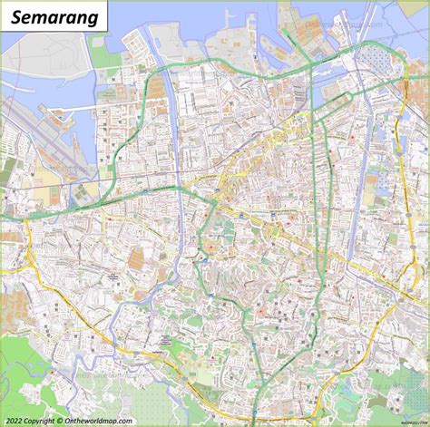 Semarang Map | Indonesia | Discover Semarang with Detailed Maps