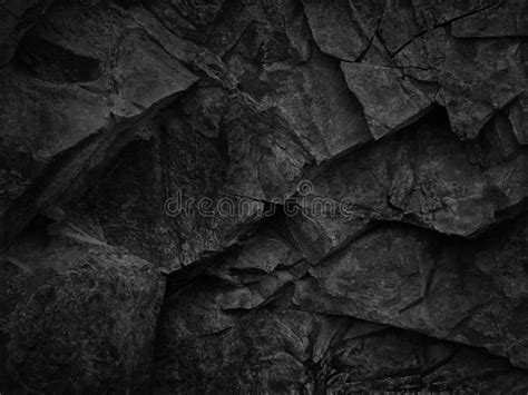 Black Grunge Texture. Dark Gray Stone Background. Black Rock Texture ...