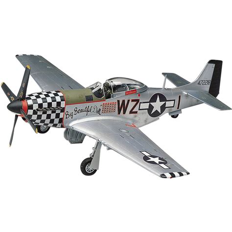 Plastic Model Kit-P-51D Mustang 1:48 - Walmart.com