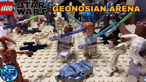 LEGO Star Wars Geonosian Arena MOC Showcase! - YouTube