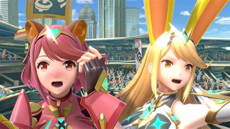 Super Smash Bros. Ultimate - Pyra/Mythra presentation recap announcement