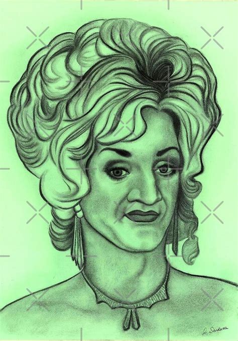 "Paul O'Grady as Lily Savage celebrity portrait" by Margaret Sanderson ...