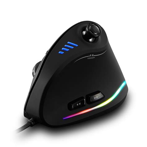 Zelotes C-18 Vertical Wired Gaming Mouse 11 Programmable Buttons ...