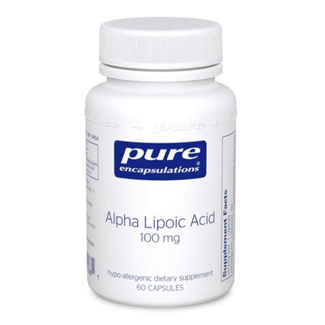 Alpha Lipoic Acid 200mg - Natural Medicine Center - Lakeland