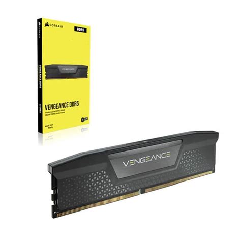 Corsair Vengeance DDR5 16GB (16GBx1) 5200MHz Black Desktop RAM - Viper PC