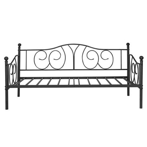 VECELO Metal Daybed Sofa Bed Frame Twin Size with Heavy Duty Slats ...