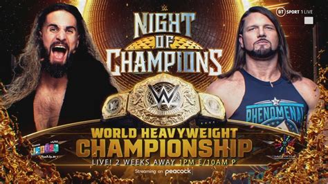 WWE Night Of Champions 2023 Results: Seth Rollins Wins New, Diminshed ...