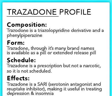 Trazodone Withdrawal Side-Effects - American Drug Rehabs