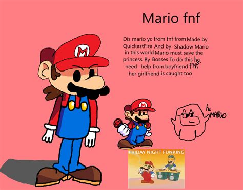 Mario Fnf by MARIOFridayNightfunk on DeviantArt