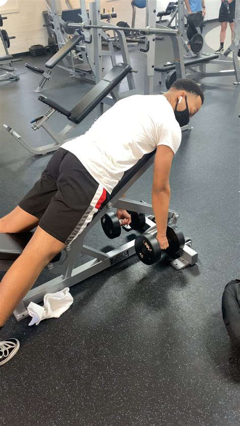 How’s my form for incline dumbbell rows? : r/formcheck