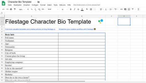 The Ultimate Character Bio Template | 70+ Questions & Attributes