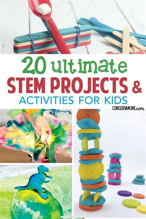 20 Ultimate STEM Projects & Activities for Kids - ConservaMom