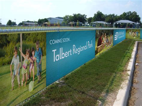 Fence Mesh Banners Printing. Mesh Fence Wrap Signage