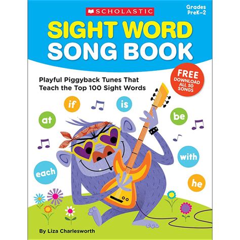 Sight Word Song Book - SC-831709 | Scholastic Teaching Resources | Sight Words