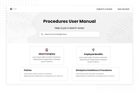 Free Policy and Procedure Manual Template | Create Well-Structured Policy & Procedure Manuals ...