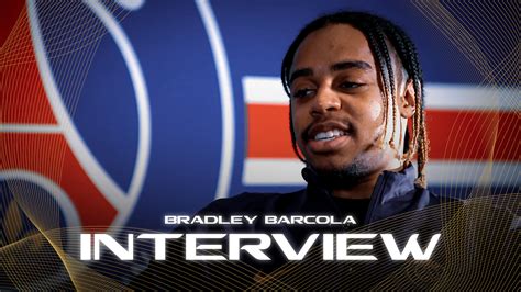 Bradley Barcola's full interview | Paris Saint-Germain