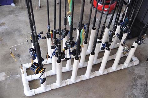 DIY Rod Racks for the Garage - Diy Fishing Rod Holders For Garage