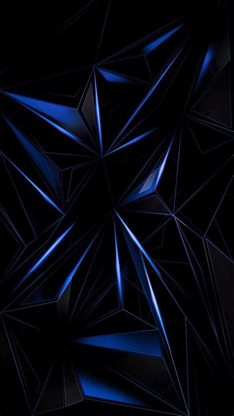 Dark Blue Geometric Wallpapers - Wallpaper Cave