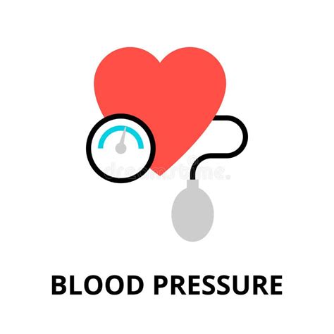 Concept of Blood Pressure Icon Stock Vector - Illustration of healthcare, creative: 82923751