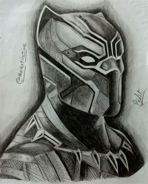 Black Panther | Black panther art, Marvel drawings, Black panther drawing