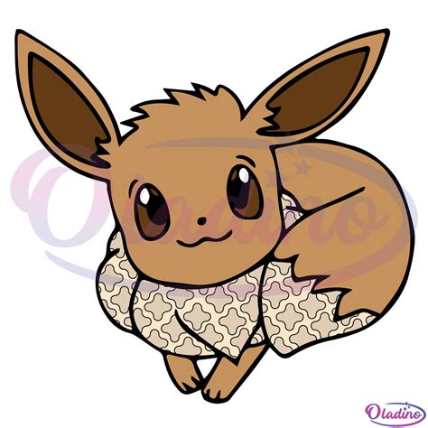 Pokemon SVG Digital File, Eevee Svg, Eievui Svg - Oladino