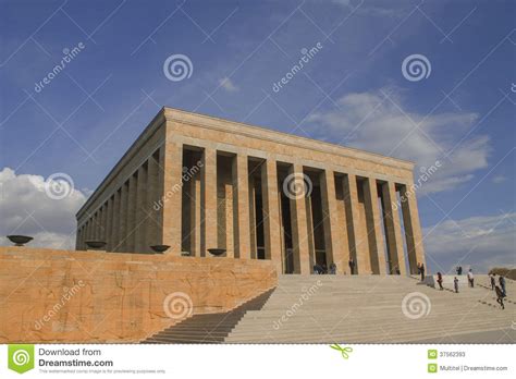 Ankara, Turkey :Mausoleum of Ataturk, Mustafa Kemal Ataturk Editorial ...