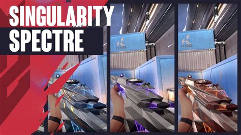 Singularity Spectre Skin Showcase [4K] - Valorant Singularity Skins - YouTube