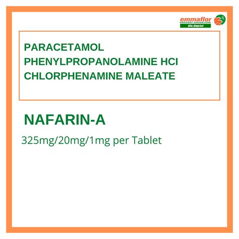 Nafarin-A 325mg/20mg/1mg Tablet | EmmaflorDrugStore