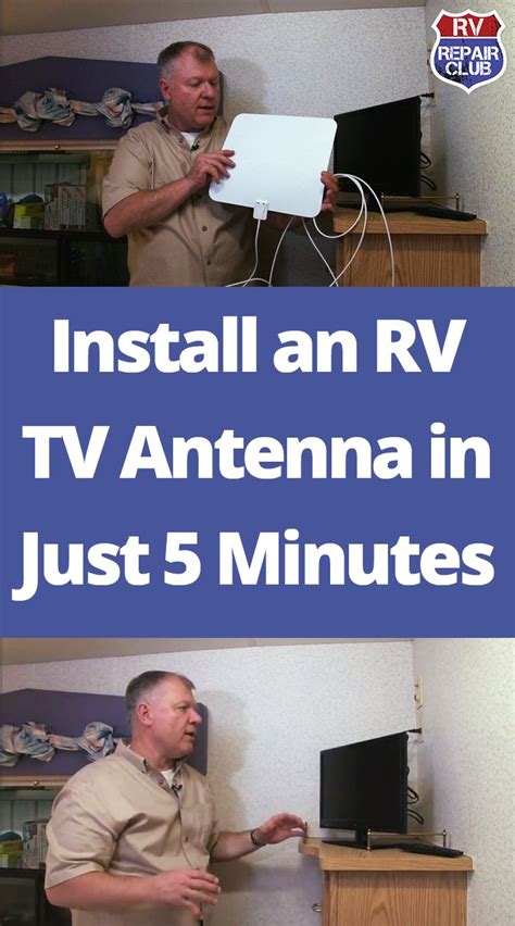 Installing a Temporary RV TV Antenna | Rv tv, Rv camping tips, Travel ...