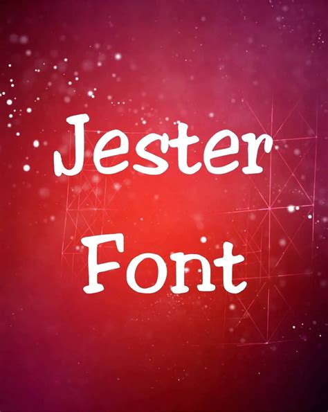 Jester Font Free Download