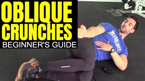 How to Do Oblique Crunches for Beginners - Get Well-Rounded Abs - YouTube