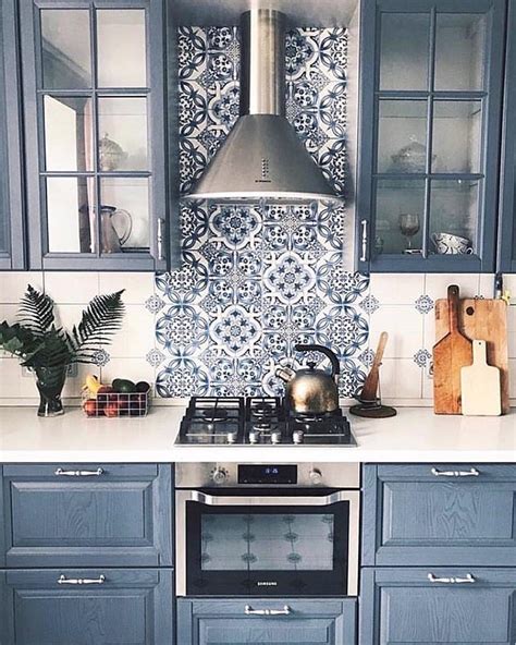 25 Inviting Blue Kitchen Cabinets to Have