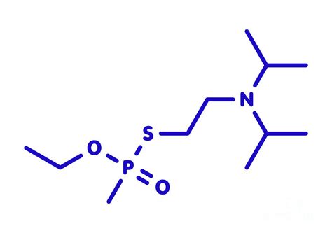 Vx Nerve Agent Molecule Photograph by Molekuul/science Photo Library - Fine Art America