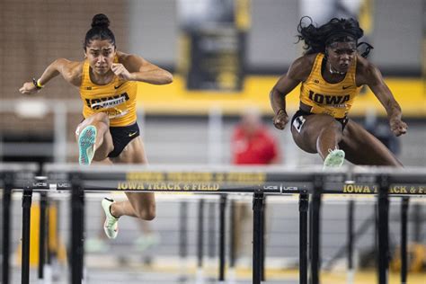 Iowa track and field notebook | Hawkeyes secure handful of wins, hint at championship potential ...