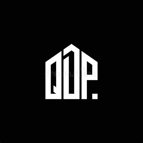 QDP Letter Logo Design on BLACK Background. QDP Creative Initials Letter Logo Concept. QDP ...