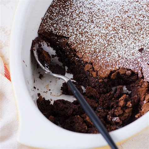 Chocolate Brownie Pudding - Lemon Blossoms