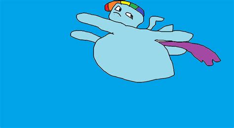 fat rainbow dash by KawaiiNekoFox on DeviantArt