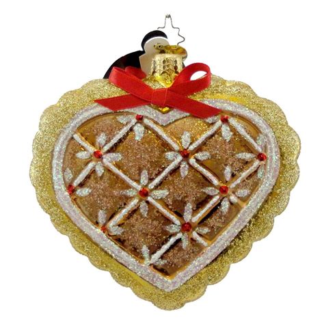 Christopher Radko Gingerbread Ornaments