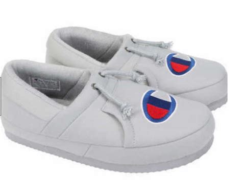 Champion Unisex University Slipper (Gray, Mens 9 / Women 11) - Walmart.com