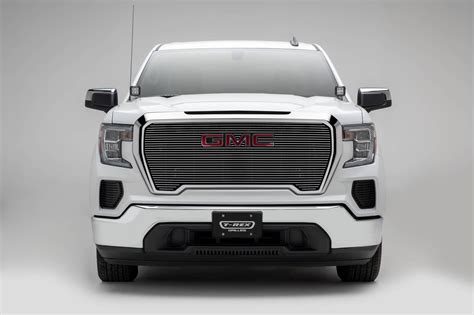 2019-2021 GMC Sierra 1500 Billet Grille, Polished, Aluminum, 1 Pc, Insert - PN #20214