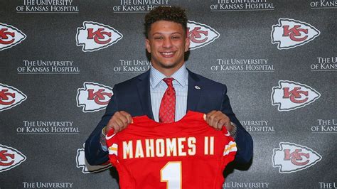 When did Patrick Mahomes get drafted? Tracing Chiefs star's journey to ...