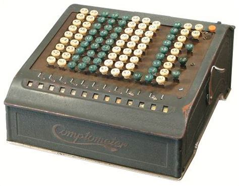 John Wolff's Web Museum - Felt & Tarrant - The Comptometer