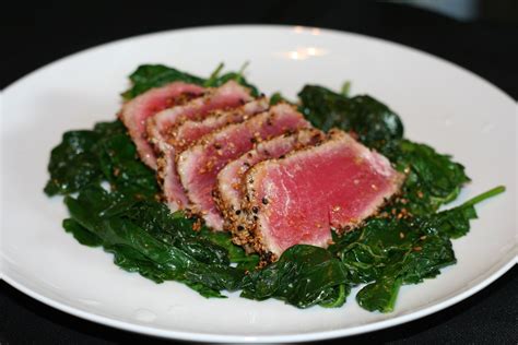 Sesame Crusted Seared Tuna - Guest post by Confident Cook Hesitant Baker